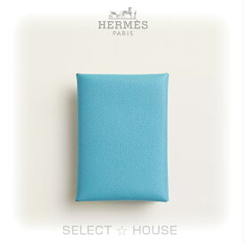 最大6万円クーポン発行！直営店リボン正規品 ギフト対応新品 お取り寄せ HERMES エルメス カルヴィ デュオ コンパクトカードホルダー【正規店直接買付品】