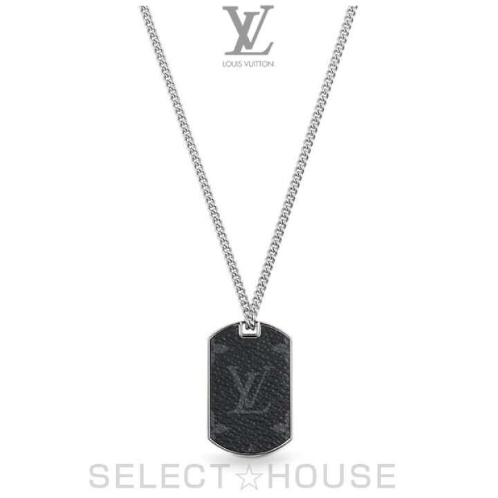 楽天市場 Louis Vuittonルイ ヴィトン 秋 冬 コリエ プラーク モノグラム エクリプス 送料無料 Selecthouse セレクトハウス メンズ アクセサリー ネックレス Select House