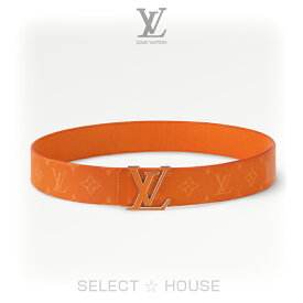 マラソン最大3万円クーポン発行中！直営店リボンルイヴィトン 新品SELECTHOUSE☆セレクトハウスLOUIS VUITTONルイ・ヴィトンベルト・LV イニシャル 40MM リバーシブル