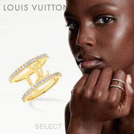 直営店リボン正規品 ギフト対応ルイヴィトンお取り寄せ 新品LOUIS VUITTONルイ・ヴィトンリング・LV アイコニック ストラス