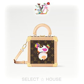 正規品 ギフト対応1月納品予定 ルイヴィトンお取り寄せ新品LV × 村上隆LOUIS VUITTONルイ・ヴィトンLV × TM ミニ スクエア トランク