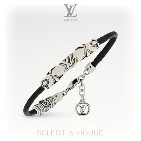直営店 正規品お取り寄せ新品LOUIS VUITTONルイ・ヴィトンブレスレット・LV ドリフト レザー