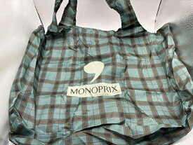 2026年　新柄 メンズにぴったり！フランス モノプリ SELECTHOUSEセレクトハウス日本未入荷Monoprix エコバッグ　パリ モノプリ 丈夫で軽い