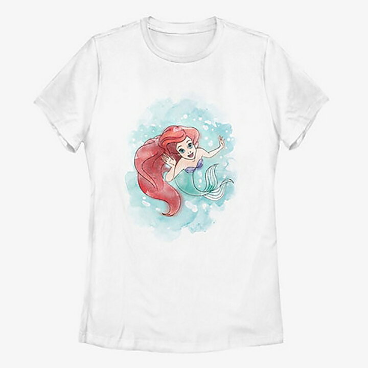 楽天市場 アリエル Tシャツ ディズニー Disney リトルマーメイド 半袖 レディース 映画エンタメショップ Selection