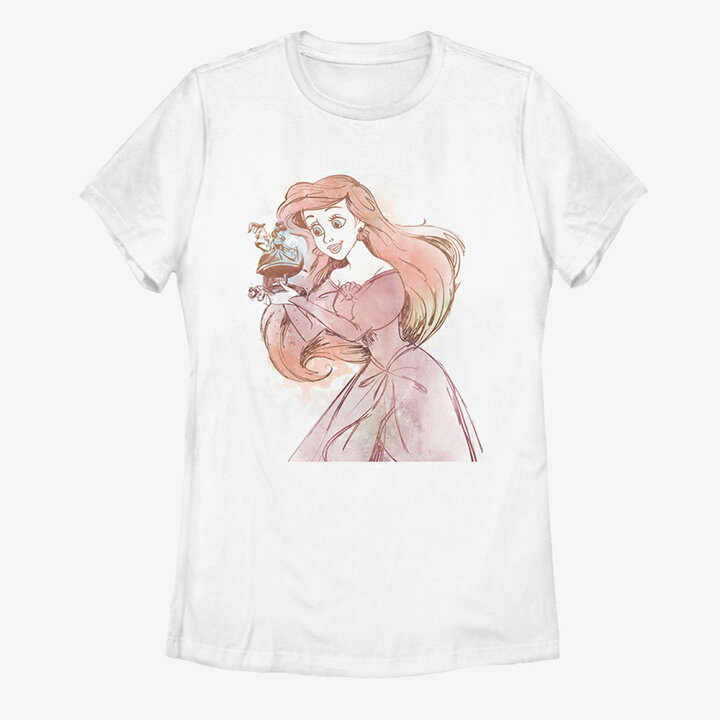 楽天市場 アリエル Tシャツ ディズニー Disney リトルマーメイド 半袖 レディース 映画エンタメショップ Selection
