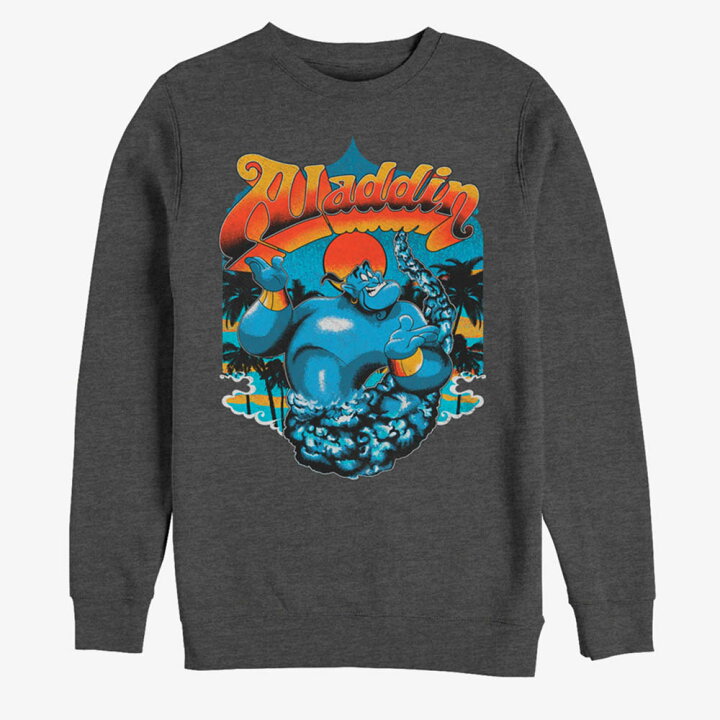楽天市場 アラジン スウェット ディズニー Disney ジーニー グッズ Tropical Sweatshirt メンズ 映画エンタメショップ Selection