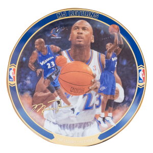 �}�C�P���E�W���[�_�� �E�B�U�[�Y NBA �O�b�Y �M �v���[�g MJ Returns Collectible Plates: The Legend Continues (721A) Upper Deck