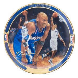 �}�C�P���E�W���[�_�� �E�B�U�[�Y NBA �O�b�Y �M �v���[�g MJ Returns Collectible Plates: The Mastery of Michael (4570A) Upper Deck