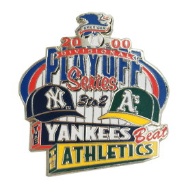 MLB ディビジョナル・プレーオフ 2000 ヤンキース vs アスレチックス ピンバッジ レアアイテム【1910価格変更】