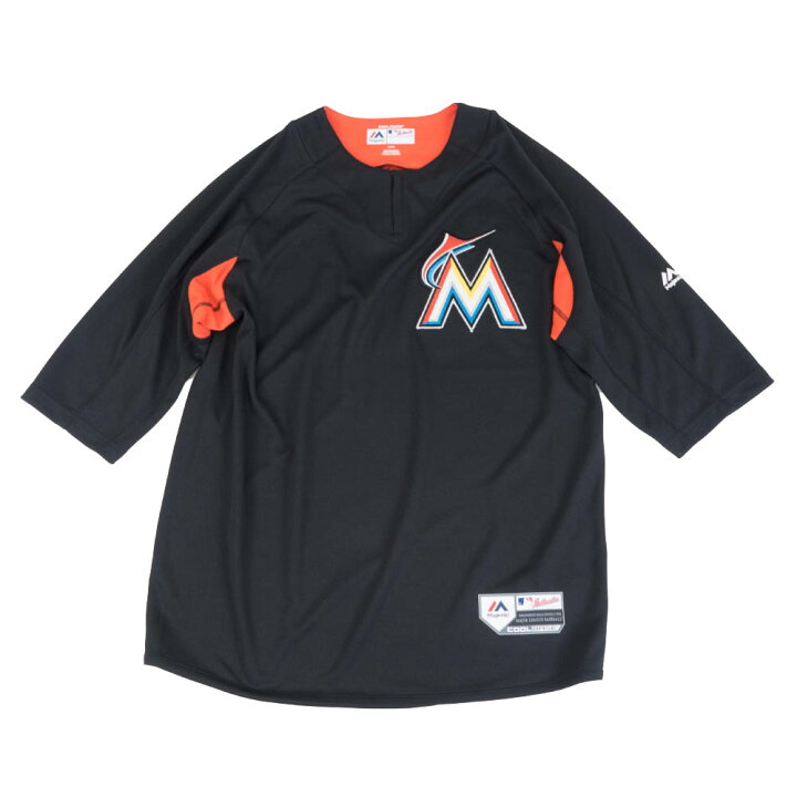 楽天市場】マーリンズ ユニフォーム MLB マジェスティック Majestic 