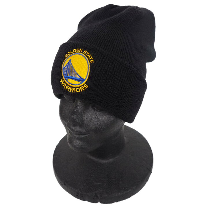 楽天市場】NBA ウォリアーズ カフド ニットキャップ/ニット帽 