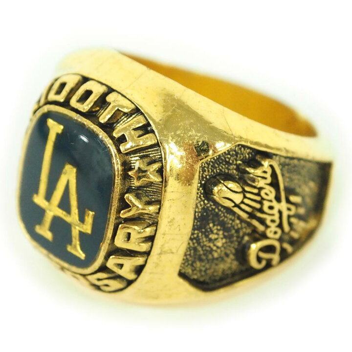 楽天市場】MLB ドジャース リング/指輪 100周年記念 レアアイテム  