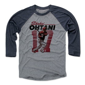 MLB Tシャツ エンゼルス 大谷翔平 Player Art Cotton ロングスリーブ 500Level ネイビー 1112LV【OCSL】