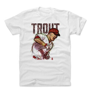 MLB T�V���c �G���[���X �}�C�N�E�g���E�g Player Art Cotton T-Shirt 500Level �z���C�g 1112LV�yOCSL�z