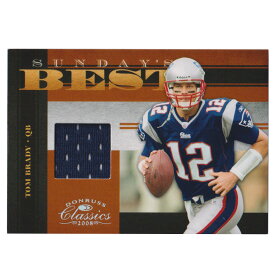 NFL トム・ブレイディ ペイトリオッツ トレーディングカード/スポーツカード 1点物 2008 ジャージ カード 145/250 Donruss