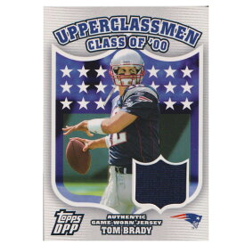 NFL トム・ブレイディ ペイトリオッツ トレーディングカード/スポーツカード 1点物 2006 ジャージ カード Topps