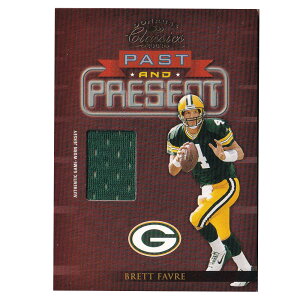 NFL �u���b�g�E�t�@�[�u �p�b�J�[�Y �g���[�f�B���O�J�[�h 2002 Donruss Classics Past and Present Jerseys Card 228/400 DonRuss