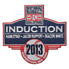 MLB 2013 Hall of Fame Induction 殿堂入り ワッペン