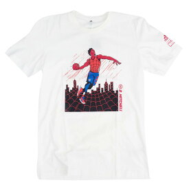 ドノバン・ミッチェル Tシャツ DON Marvel マーベル Spider-Man スパイダーマン アディダス Adidas ホワイト