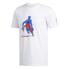 ドノバン・ミッチェル Tシャツ NBA x Marvel マーベル スパイダーマン Spider-Man T-Shirt アディダス Adidas ネイビー