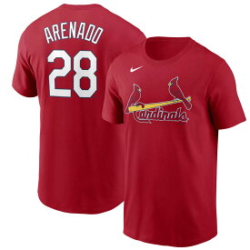 MLB ノーラン・アレナド カージナルス Tシャツ ネーム＆ナンバー Name & Number ナイキ/Nike レッド
