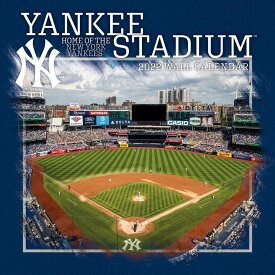 MLB カレンダー 2022年 ヤンキース 12X12 スタジアム 壁掛け CALENDAR Turner Yankee Stadium