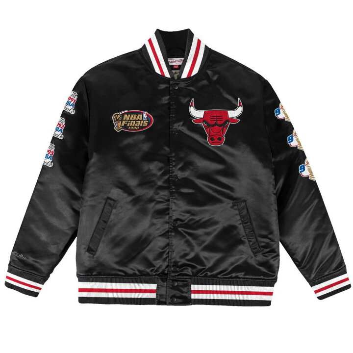 楽天市場】NBA シカゴ・ブルズ スタジャン チャンピオン シティ サテン 
