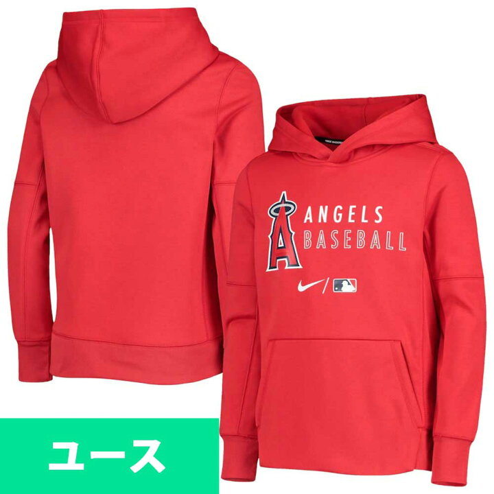 楽天市場】MLB エンゼルス パーカー ユース キッズ オーセンティック 