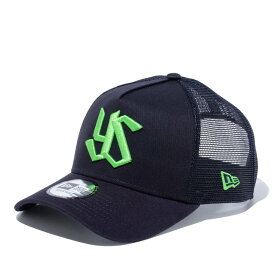 東京ヤクルトスワローズ グッズ メッシュキャップ 9FORTY A-Frame トラッカー メッシュ Cap ニューエラ/New Era ネイビー