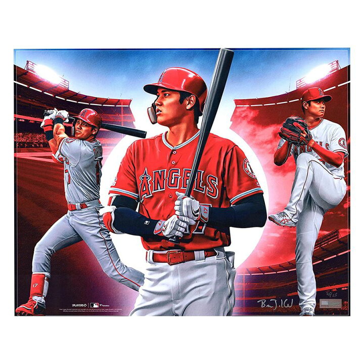 楽天市場】MLB 大谷翔平 エンゼルス ポスター フォトプリント Photo