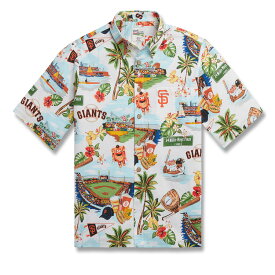 MLB サンフランシスコ・ジャイアンツ アロハシャツ ハワイアン Scenic Aloha Shirt レインスプーナー Reyn Spooner