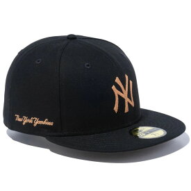 MLB ヤンキース キャップ Duck Canvas 59FIFTY Fitted Hat ニューエラ/New Era ブラック