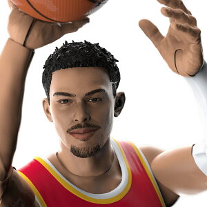 NBA �g���C�E�����O �A�g�����^�E�z�[�N�X �t�B�M���A NBA x Hasbro Starting Lineup Series 1 Action Figure Hasbro
