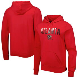 NFL ファルコンズ パーカー インク染め Pullover プルオーバー Hoodie フーディー ニューエラ/New Era レッド