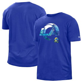 NFL ラムズ Tシャツ 2022 サイドライン インク染め T-Shirt ニューエラ/New Era ブルー