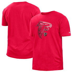 NFL ファルコンズ Tシャツ 2022 サイドライン インク染め T-Shirt ニューエラ/New Era レッド