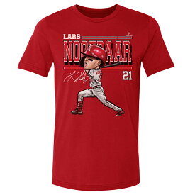 MLB ラーズ・ヌートバー カージナルス Tシャツ St. Louis Cartoon T-Shirt 500Level レッド 23wbsf