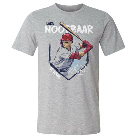 MLB ラーズ・ヌートバー カージナルス Tシャツ St. Louis Base T-Shirt 500Level ヘザーグレー 23wbsf