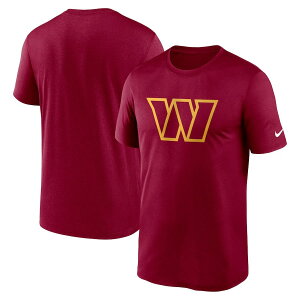 NFL ���V���g���E�R�}���_�[�Y T�V���c Logo Essential Legend Performance T-Shirt �i�C�L/Nike �o�[�K���f�B