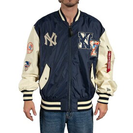 MLB ヤンキース ジャケット リバーシブル New Era x Alpha Industries Canvas Jacket ニューエラ/New Era ネイビー クリーム 1947-1967