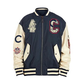 MLB カブス ジャケット リバーシブル New Era x Alpha Industries Canvas Jacket ニューエラ/New Era ネイビー クリーム