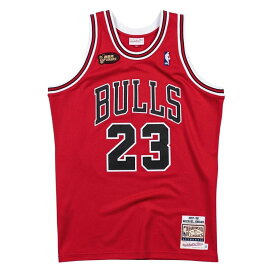 NBA マイケル・ジョーダン シカゴ・ブルズ ユニフォーム 1997 ファイナル パッチ Authentic ミッチェル＆ネス/Mitchell & Ness レッド