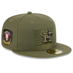MLB �A�X�g���Y �L���b�v 2023 �A�[���h�t�H�[�X�f�[ On-Field 59FIFTY Fitted Hat �j���[�G��/New Era �O���[��