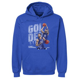 NBA ステファン・カリー クレイ・トンプソン ウォリアーズ パーカー Golden State Duo WHT 500Level ロイヤルブルー