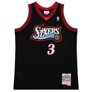 NBA AEACo[\ 76ers jtH[ XEBO} Jersey ~b`FlX/Mitchell & Ness ubN (1997-98)