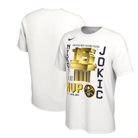 NBA ニコラ・ヨキッチ ナゲッツ Tシャツ NBAファイナル2023 優勝記念 MVP T-Shirt ナイキ/Nike ホワイト