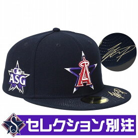 MLB 大谷翔平 エンゼルス キャップ 【セレクション別注】 オールスターゲーム 2021 59FIFTY サイン刺繍 ニューエラ/New Era