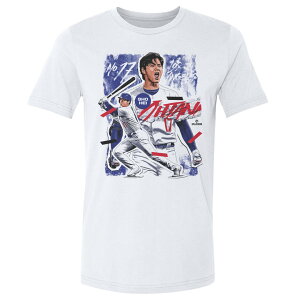 MLB ��J�ĕ� �h�W���[�X T�V���c Los Angeles D Collage T-Shirt 500Level �z���C�g