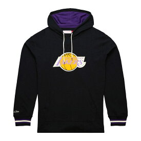 NBA レイカーズ フーディー ヴィンテージロゴ フーディー ミッチェル＆ネス/Mitchell & Ness ブラック