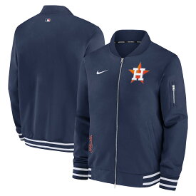 MLB アストロズ ジャケット 2024 選手着用モデル オーセンティック Full-Zip Bomber Jacket ナイキ/Nike ネイビー